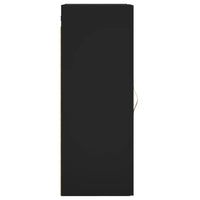 Thumbnail for Wandschrank Schwarz 34,5x34x90 cm