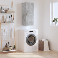 Thumbnail for Wandschrank Betongrau 34,5x34x90 cm