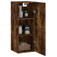 Thumbnail for Wandschrank Räuchereiche 34,5x34x90 cm