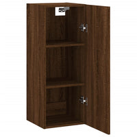 Thumbnail for Wandschrank Braun Eichen-Optik 34,5x34x90 cm
