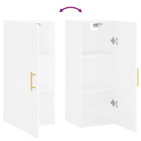 Thumbnail for Wandschrank Weiß 34,5x34x90 cm