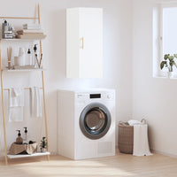 Thumbnail for Wandschrank Weiß 34,5x34x90 cm