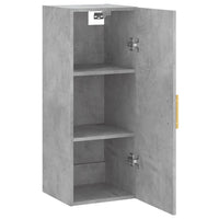 Thumbnail for Wandschrank Betongrau 34,5x34x90 cm
