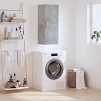 Thumbnail for Wandschrank Betongrau 34,5x34x90 cm