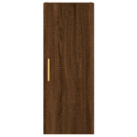Thumbnail for Wandschrank Braun Eichen-Optik 34,5x34x90 cm