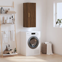 Thumbnail for Wandschrank Braun Eichen-Optik 34,5x34x90 cm