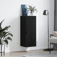 Thumbnail for Wandschrank Schwarz 34,5x34x90 cm