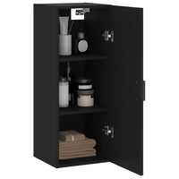 Thumbnail for Wandschrank Schwarz 34,5x34x90 cm