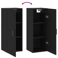 Thumbnail for Wandschrank Schwarz 34,5x34x90 cm