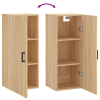 Thumbnail for Wandschrank Sonoma-Eiche 34,5x34x90 cm
