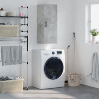 Thumbnail for Wandschrank Betongrau 34,5x34x90 cm