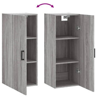 Thumbnail for Wandschrank Grau Sonoma 34,5x34x90 cm