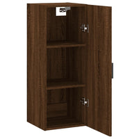 Thumbnail for Wandschrank Braun Eichen-Optik 34,5x34x90 cm