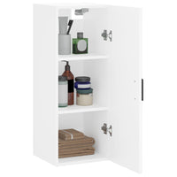 Thumbnail for Wandschrank Weiß 34,5x34x90 cm