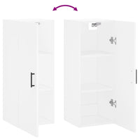 Thumbnail for Wandschrank Weiß 34,5x34x90 cm