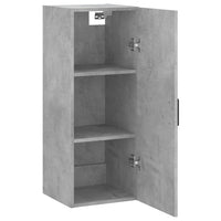 Thumbnail for Wandschrank Betongrau 34,5x34x90 cm