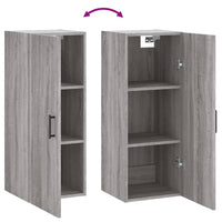 Thumbnail for Wandschrank Grau Sonoma 34,5x34x90 cm