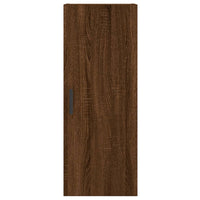 Thumbnail for Wandschrank Braun Eichen-Optik 34,5x34x90 cm