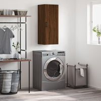 Thumbnail for Wandschrank Braun Eichen-Optik 34,5x34x90 cm