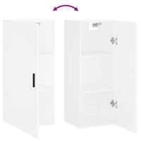 Thumbnail for Wandschrank Weiß 34,5x34x90 cm