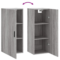 Thumbnail for Wandschrank Grau Sonoma 34,5x34x90 cm