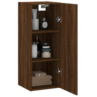 Thumbnail for Wandschrank Braun Eichen-Optik 34,5x34x90 cm