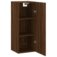 Thumbnail for Wandschrank Braun Eichen-Optik 34,5x34x90 cm