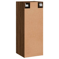 Thumbnail for Wandschrank Braun Eichen-Optik 34,5x34x90 cm