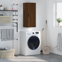 Thumbnail for Wandschrank Braun Eichen-Optik 34,5x34x90 cm