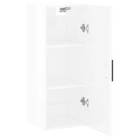 Thumbnail for Wandschrank Hochglanz-Weiß 34,5x34x90 cm