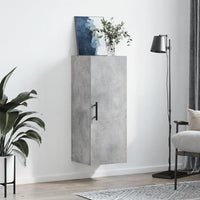 Thumbnail for Wandschrank Betongrau 34,5x34x90 cm