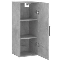 Thumbnail for Wandschrank Betongrau 34,5x34x90 cm