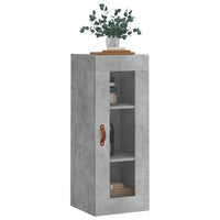Thumbnail for Wandschrank Betongrau 34,5x34x90 cm