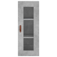 Thumbnail for Wandschrank Betongrau 34,5x34x90 cm