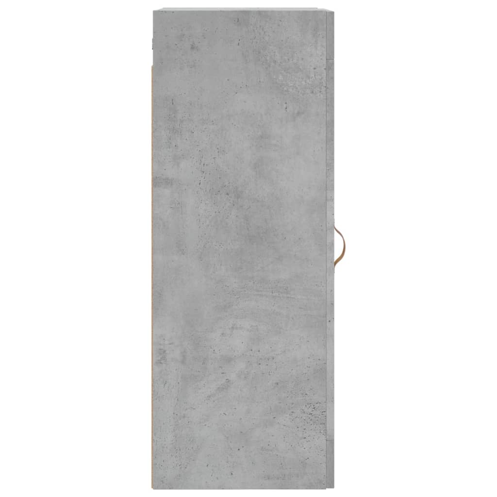 Wandschrank Betongrau 34,5x34x90 cm