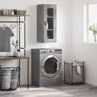 Thumbnail for Wandschrank Betongrau 34,5x34x90 cm