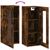 Thumbnail for Wandschrank Räuchereiche 34,5x34x90 cm