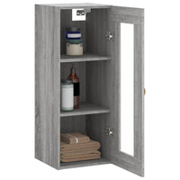 Thumbnail for Wandschrank Grau Sonoma 34,5x34x90 cm