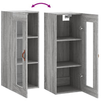 Thumbnail for Wandschrank Grau Sonoma 34,5x34x90 cm