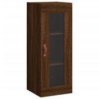 Thumbnail for Wandschrank Braun Eichen-Optik 34,5x34x90 cm
