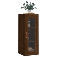 Thumbnail for Wandschrank Braun Eichen-Optik 34,5x34x90 cm