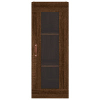 Thumbnail for Wandschrank Braun Eichen-Optik 34,5x34x90 cm