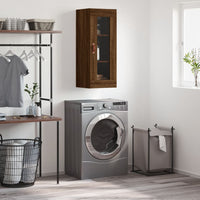 Thumbnail for Wandschrank Braun Eichen-Optik 34,5x34x90 cm