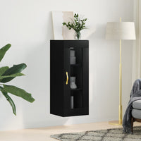 Thumbnail for Wandschrank Schwarz 34,5x34x90 cm
