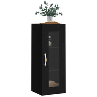 Thumbnail for Wandschrank Schwarz 34,5x34x90 cm