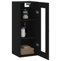 Thumbnail for Wandschrank Schwarz 34,5x34x90 cm