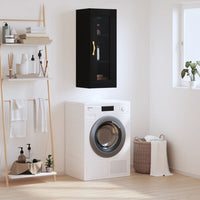Thumbnail for Wandschrank Schwarz 34,5x34x90 cm