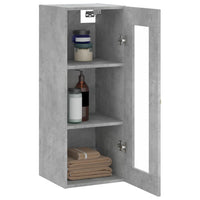 Thumbnail for Wandschrank Betongrau 34,5x34x90 cm
