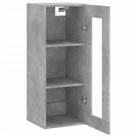 Thumbnail for Wandschrank Betongrau 34,5x34x90 cm