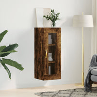 Thumbnail for Wandschrank Räuchereiche 34,5x34x90 cm